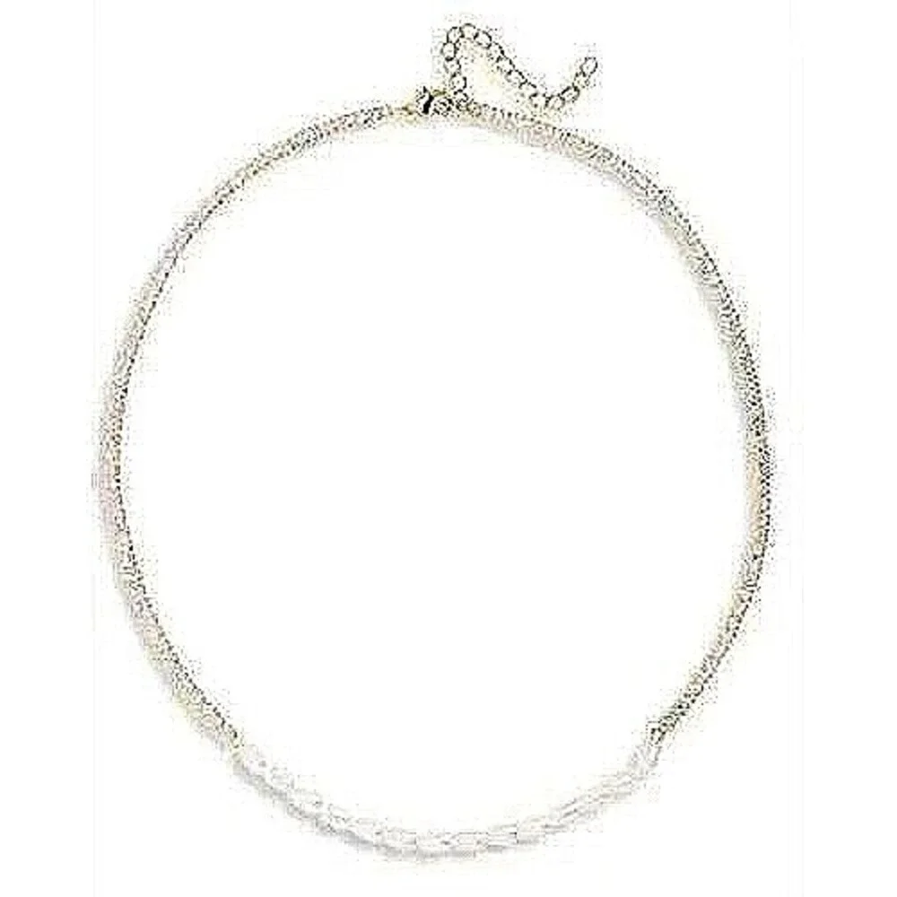 Nordstrom Rack Pearl Chain Necklace Women Small Gold New Dainty Layering‎ Choker